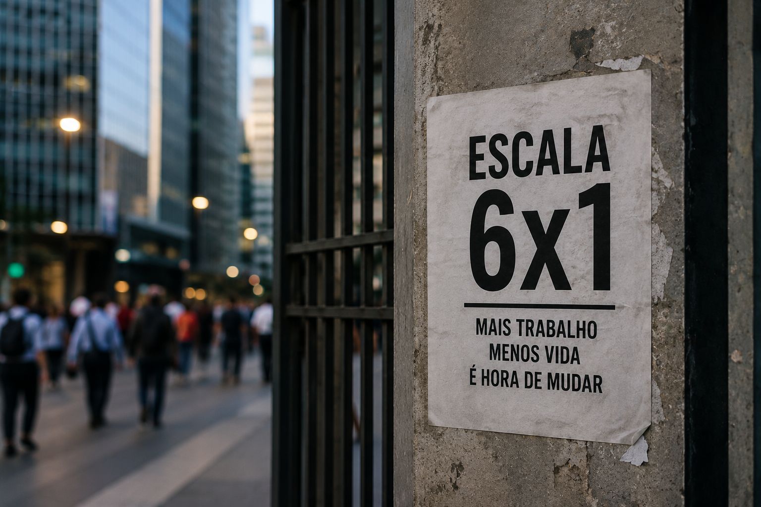 Debate sobre o fim da escala 6x1